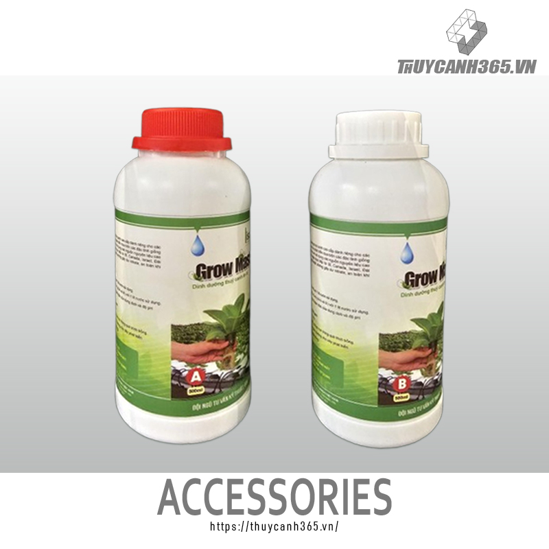 Dung dịch dinh dưỡng thủy canh cho rau ăn lá cặp 500ml